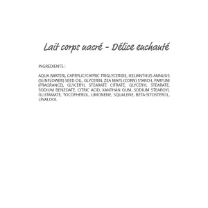 Adopt Delice Enchante^ Moisturising