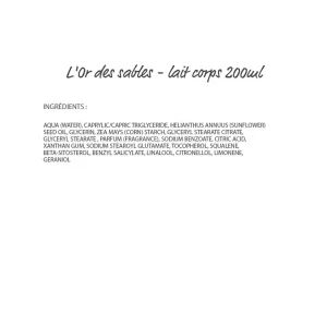 Adopt L'Or Des Sables^ Moisturising